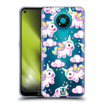 Head Case Designs Licorne Créatures De Pixel Coque en Gel Doux Compatible avec Nokia 3.4