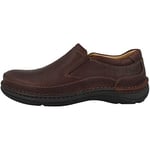 Clarks Men’s Nature Easy Loafers, Mahogany Leather, 6 UK