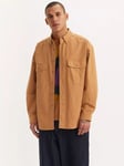 Levi's Skate Long Sleeve Woven Shirt, Brown Sugar