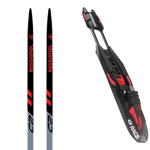 ROSSIGNOL Pack ski de fond Rossignol X-ium Classic Premium+ C2 Black/red 25 + Fixations Mixte Noir / Gris Rouge taille 207 2025