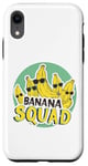 Coque pour iPhone XR Banana Squad Lunettes de soleil amusantes assorties Motif fruits