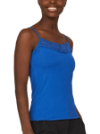 Sisters Point Vumi Lace Panel Top, Cobalt