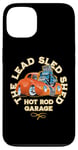 Coque pour iPhone 13 The Lead - Abri de jardin vintage en forme de traîneau, voiture, garage, dessin animé