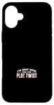 Coque pour iPhone 16 Plus Film Plott Twist Regardez le film Cinephile Movie Buff