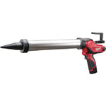 Milwaukee M12 Caulking Gun 600ml Aluminium Tube 1 x 2.0Ah