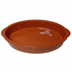 Ildfast form Oval av Terracotta 23x40