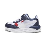 PUMA X-RAY Speed LITE AC PS Sneaker, Navy White-for All TIME RED-Inky Blue, 13 UK Child