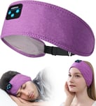 Écouteurs de Sommeil,Bandeau Bluetooth Réglable Sans Fil,Écouteurs De Musique de Sommeil Lavables,Gadgets Technologiques Pour Dormeurs Latéraux,Entraînement,Jogging,Yoga,Insomnie,Voyage