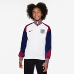 England Treningsjakke Dri-fit Academy Pro Anthem - Hvit/burgunder/navy Barn - Nike, størrelse XS: 122-128 cm