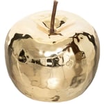 Atmosphera - Pomme déco céramique doré D12cm créateur d'intérieur