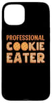 Coque pour iPhone 15 Plus Professional Cookie Eater Biscuits de pain d'épice