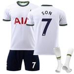 Barnfotbollströja Tottenham Hotspur Jersey Fotbollströja Kit för barn #7 10-11Y