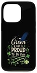 Coque pour iPhone 13 Pro Trèfle vert et fier d'être libre – Célébrez la liberté