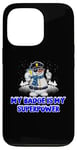 iPhone 13 Pro My Badge is My Superpower Sarcastic Police Officer Sarcasm Case