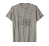 Pink Floyd Relics Album Cover Sketch T-Shirt