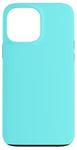 Coque pour iPhone 13 Pro Max Couleur bleu électrique simple