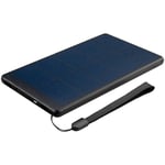 Sandberg Urban Solcelle Powerbank 18W - 2x USB-A QC 3.0 / USB-C (PD) - 10.000 mAh - Svart