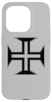 Coque pour iPhone 15 Pro ORDRE CROIX PORTUGAIS DE CHRIST CROSS PORTUGAL