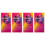 Durex Pleasure Me Ribbed & Dotted Condoms 48 Pack 56mm