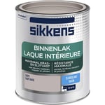 Sikkens - Peinture Laque Intérieure Bois et Fer - Résistance maximale aux taches et rayures - Satin Taupe Rosé 0,75 l