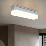 ZMH - Plafonnier led lumière du jour blanc 13 w – 4000 k 1170 lm pour cuisine, salon, chambre, balcon, couloir, garage, cave, IP20 Applique murale