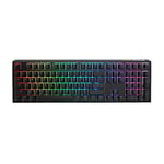 Ducky One 3 Classic Black/White Gaming Tastatur, RGB LED - MX-Blue (US)