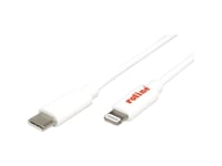 Roline Usb-Kabel Usb 2.0 Usb-C® Stik, Apple Lightning-Stik 1.00 M Hvid Afskærmet 11.02.8335