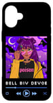 Coque pour iPhone 16 Plus Années 90 Rnb Afro Brun Noir Fille Anime Manga Rose Cheveux Musique