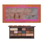 Revolution I Heart Makeup I Heart Chocolate Salted Caramel Eye Shadow Palette 14 x 1.22g - 2 x 2.44g