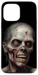 Coque pour iPhone 13 Pro Max Zombie horreur costume Halloween sanglant effrayant