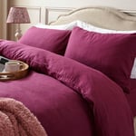 Simply Brushed Cotton Standard Pillowcase Pair