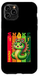 Coque pour iPhone 11 Pro Nouvel An chinois du serpent vert 2025 Zodiaque Lunaire