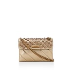 Kurt Geiger London Womens Leather Kgl Crystal Mini Brixton Bag - Champagne Leather (archived) - One Size