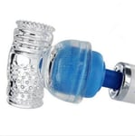 Clear Tpe Male Hummingbird Attachment Hitachi Magic Wand Massager Accessory