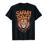 Safari Party Zookeeper Costume Animal Safari Staff Zookeeper T-Shirt