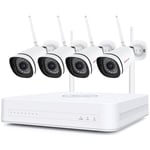 Foscam - Kit vidéosurveillance numérique Wifi 4 caméras 1080P