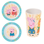 p:os Frukostset Peppa Pig, 3 st.