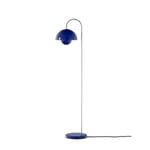 Flowerpot VP12 golvlampa cobalt blue