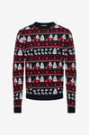 ONLY & SONS - Jultröja onsXmas Reg 5 Jaq Crew Knit - Blå