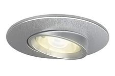 4lite Fire-Rated Indoor Downlight (Satin White) Adjustable IP20 Rated Dimmable Spotlight Supplied with a 2200k - 6500k 345lm Smart GU10 Bulb - 4L1/2218-4yr Guarantee