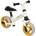 AIYAPLAY Vélo d'équilibre pour bébé, draisienne bébé, siège réglable, Roues EVA, Jouet Enfant pour bébé 18-48 Mois, jusqu'à 25 kg pour garçons et Filles, Orange