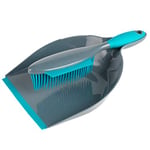 Beldray Pet Plus+ combiné pelle-balayette - Pelle et Balayette à Main, Balai Tête en Caoutchouc avec Bord Raclette Squeegee, ergonomique, fibres pour la poussière, les poils d'animaux, LA069351EU