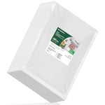 Bonsenkitchen Sacs Sous Vide Alimentaire 100 Sachets 20 x 30 cm pour Machine Sous Vide - Sacs à Faire le Vide d'air Gaufrés pour la Conservation des Aliments et la Cuisson, VB3205