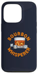 Coque pour iPhone 13 Pro Costume humoristique Bourbon Whisperer pour amateurs de whisky