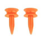 Golfpeggar i plast / Castlepeggar 7 mm (50 st) Orange