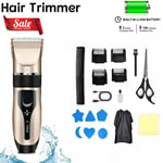 Professional Hair Trimmers Mens Electric Cordless Clippers body Shaver Machine