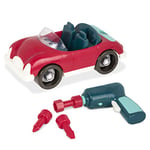 Battat - Voiture Roadster Demontable – Jeu de Construction de Véhicule avec Perceuse Fonctionnelle. – Jouet de Développement pour Enfants de 3 Ans et Plus BT2520Z