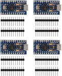 4 pièces Pro Micro ATmega32U4 5V 16MHz Module de Carte de développeur pour Carte Arduino Leonardo