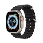 Apple Watch Ultra/SE/8/7/6/5/4 Band (49/45/44/42mm) Ocean - Svart