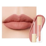 Oulac Coral Pink Lipstick for Women, Matte Liquid Lip Gloss Highly Pigmented Creamy Lip Color, Rich Colour Formula with Vitamin E & Rose Oil, Full Coverage Waterproof, Long Lasting,Vegan (M05)